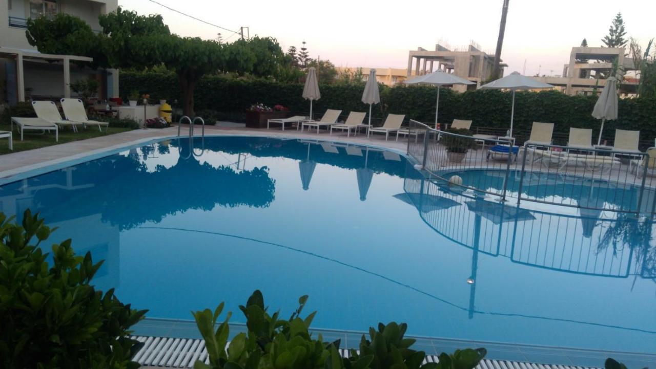 Melina Beach Platanias  Bagian luar foto