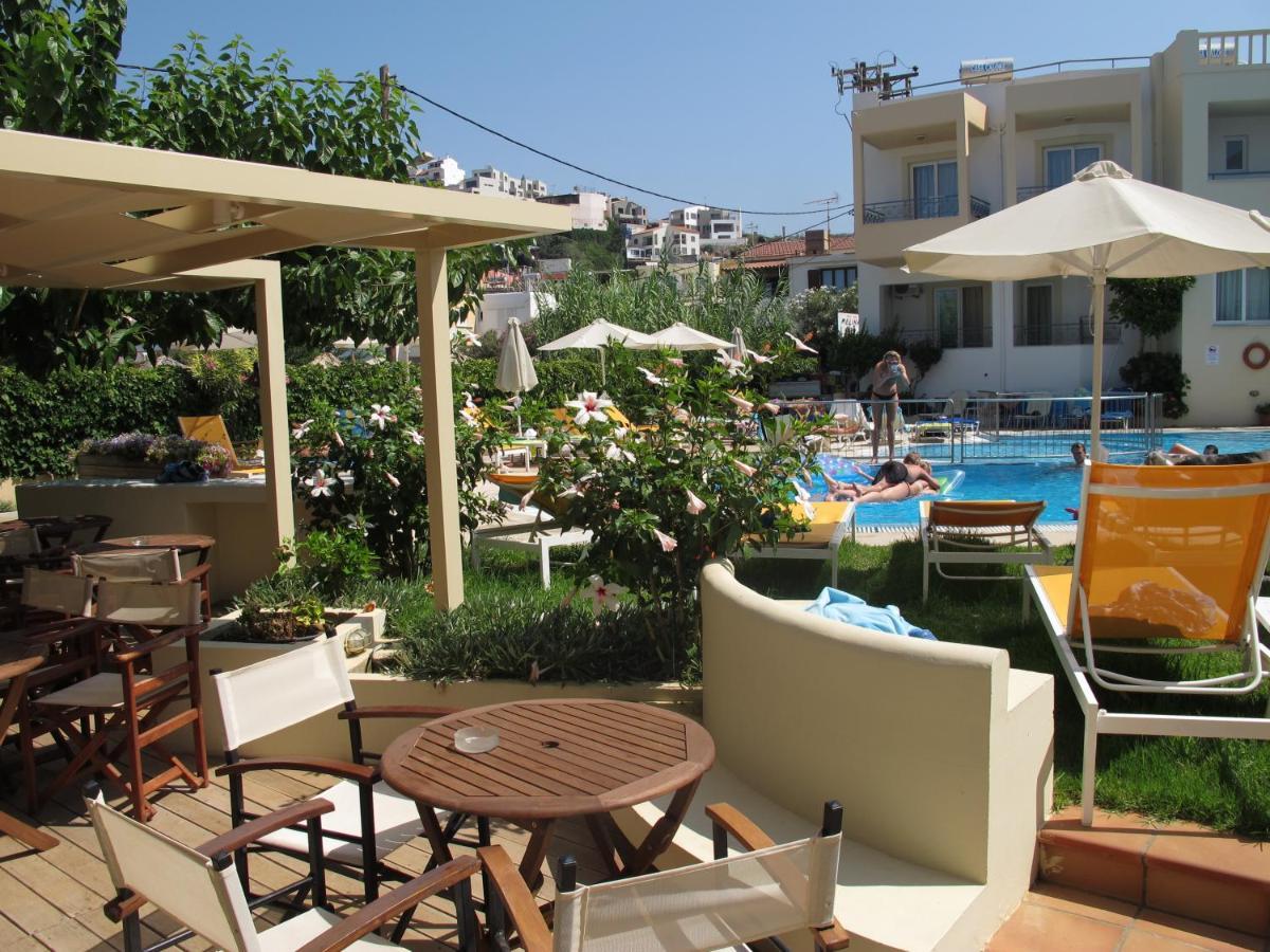 Melina Beach Platanias  Bagian luar foto