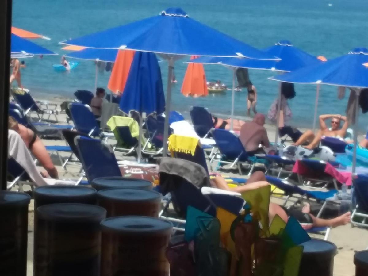 Melina Beach Platanias  Bagian luar foto