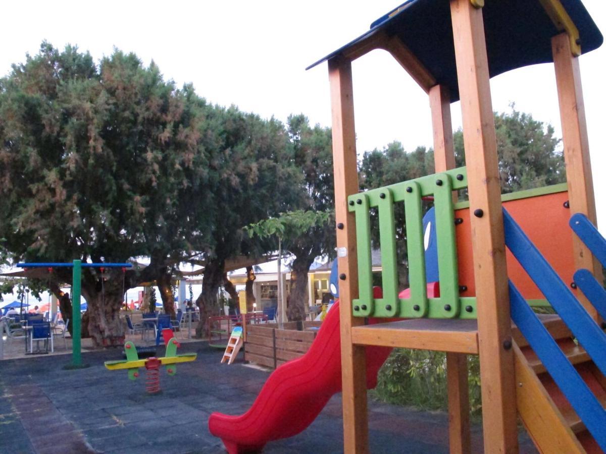 Melina Beach Platanias  Bagian luar foto