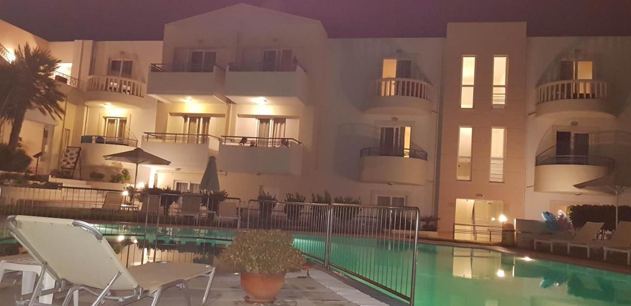 Melina Beach Platanias  Bagian luar foto