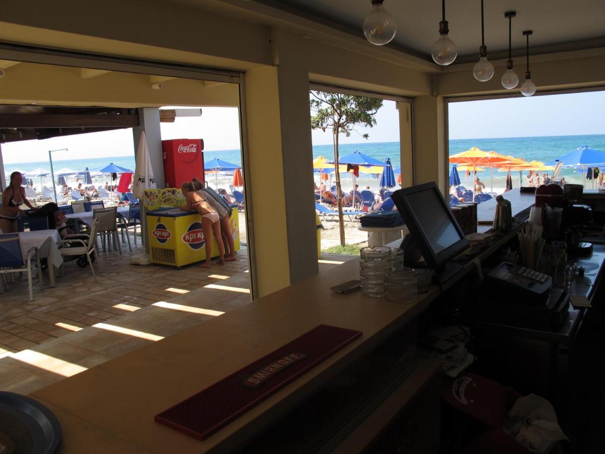 Melina Beach Platanias  Bagian luar foto