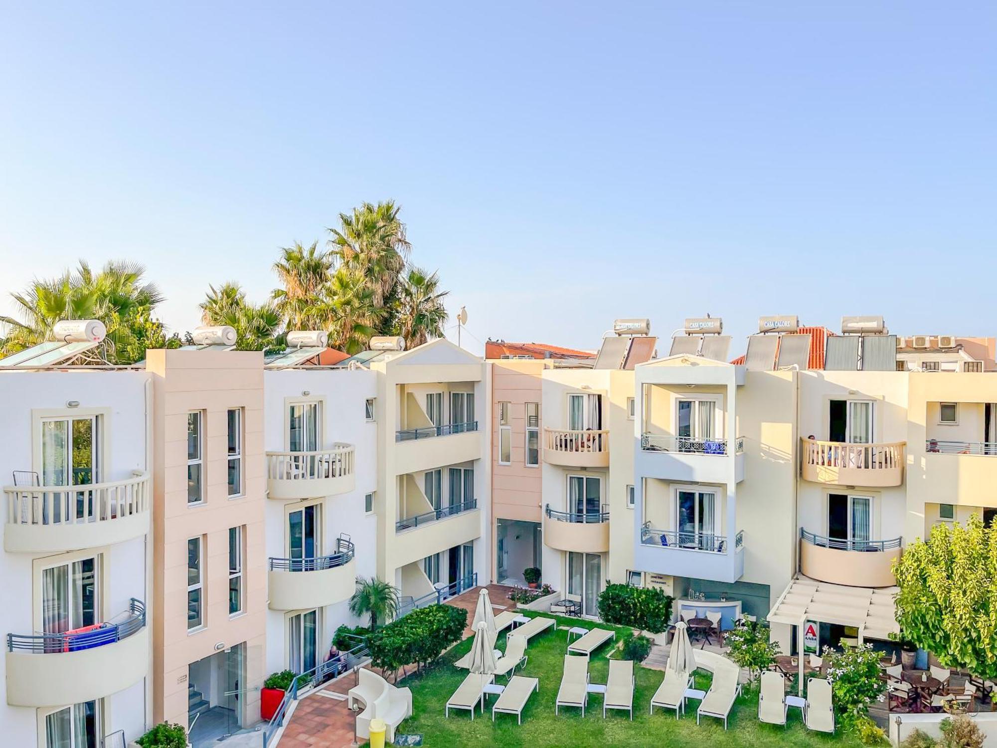 Melina Beach Platanias  Bagian luar foto
