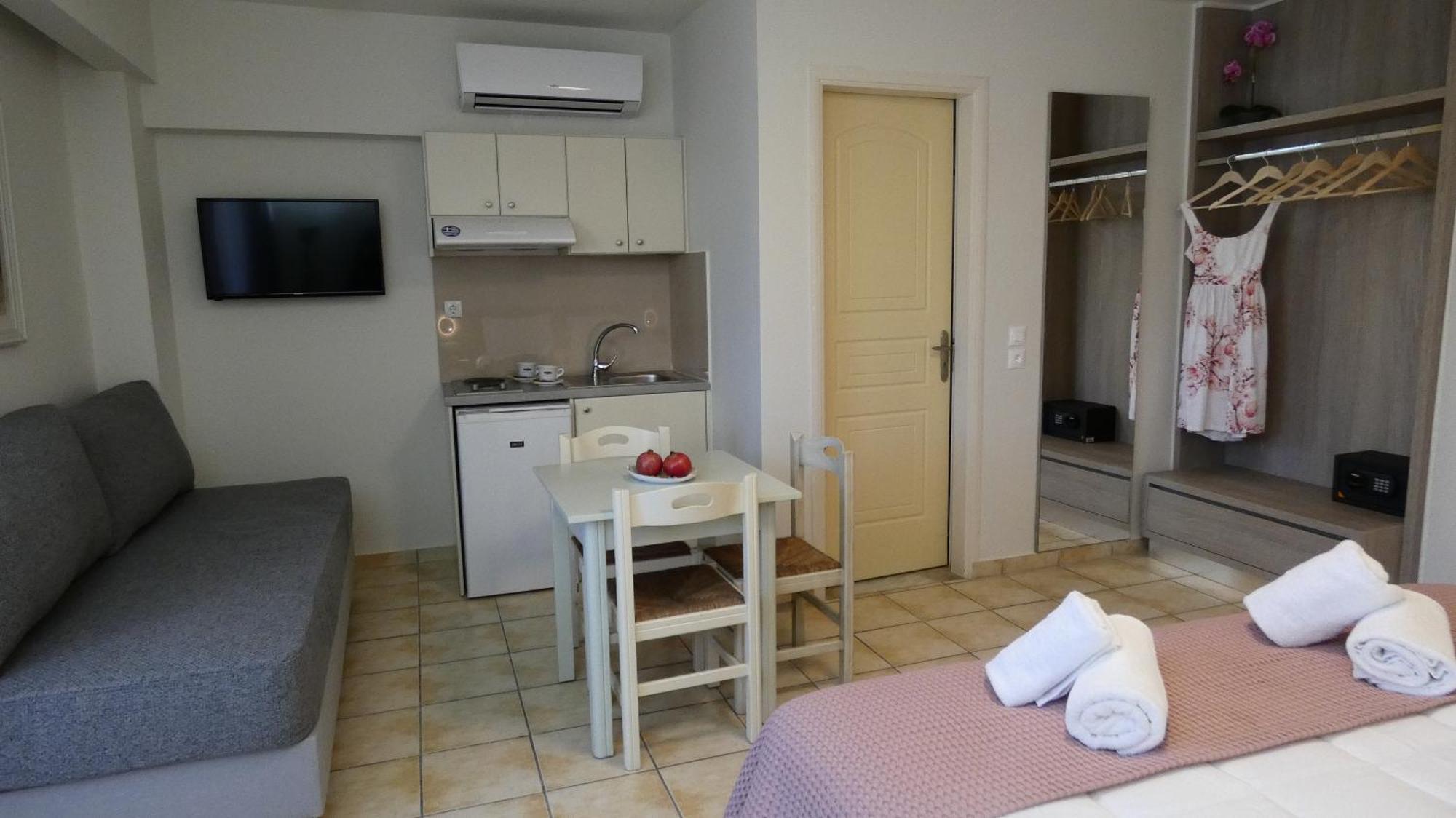 Melina Beach Platanias  Bagian luar foto