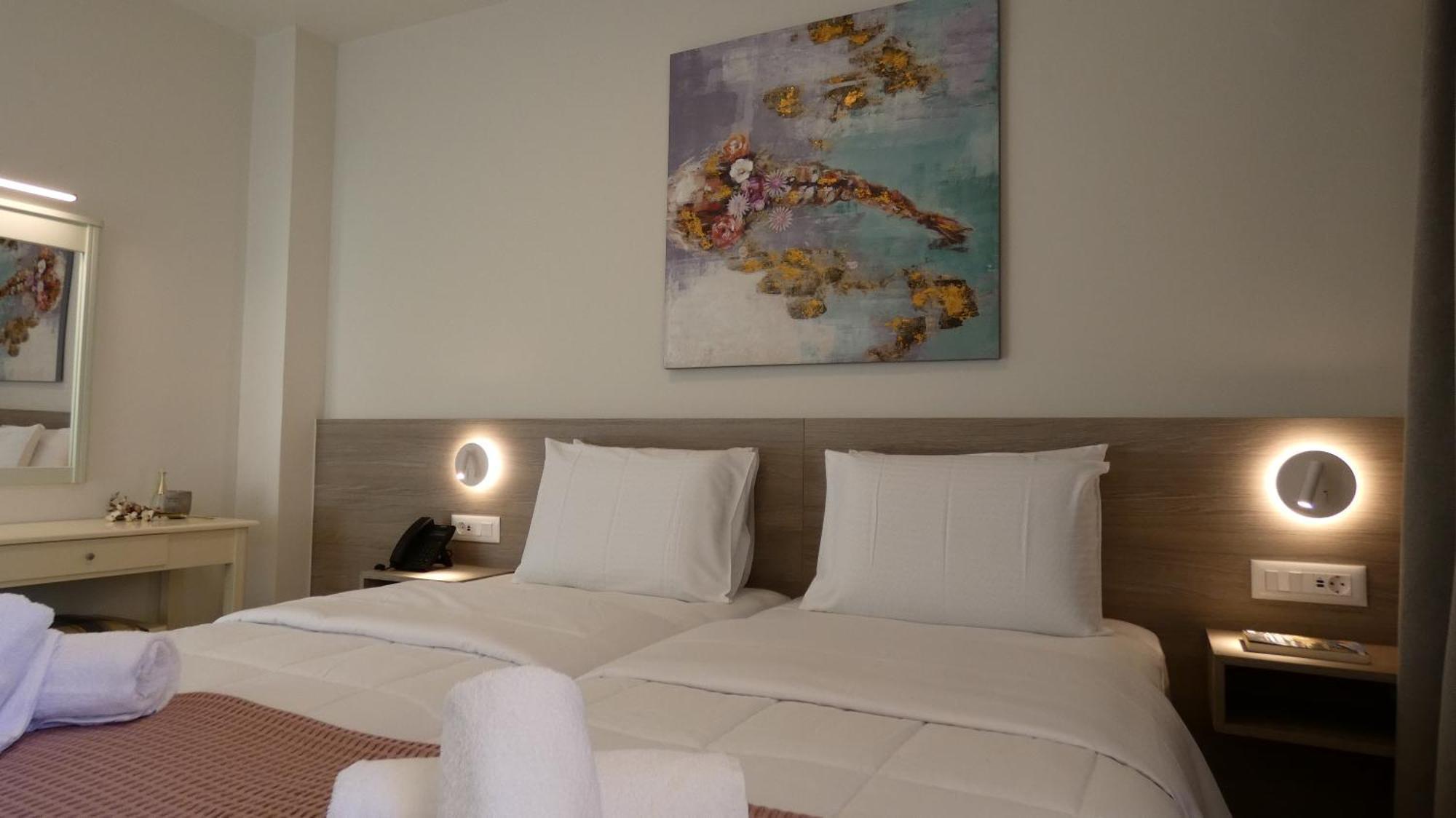 Melina Beach Platanias  Bagian luar foto