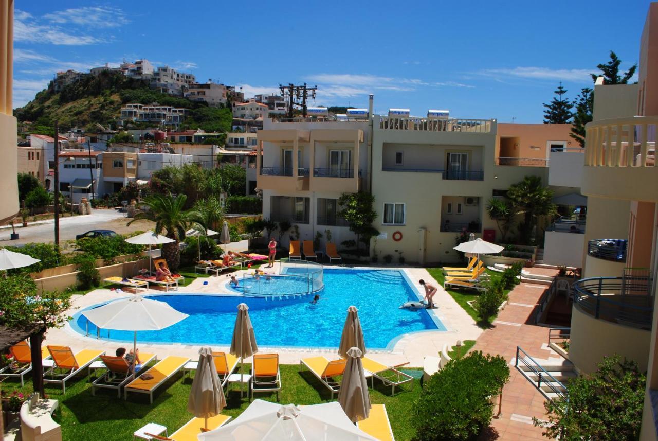 Melina Beach Platanias  Bagian luar foto