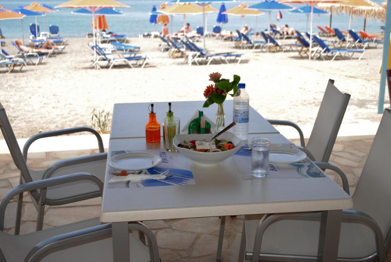 Melina Beach Platanias  Bagian luar foto