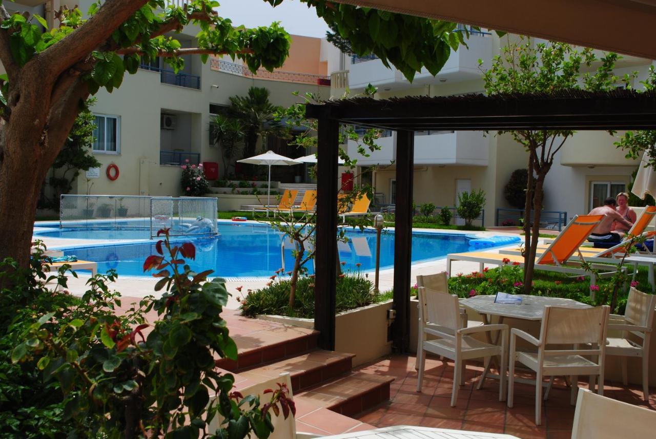 Melina Beach Platanias  Bagian luar foto